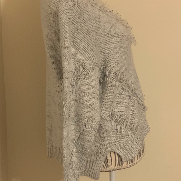 Charlotte Russe-Light Gray Sweater - Picture 2 of 7